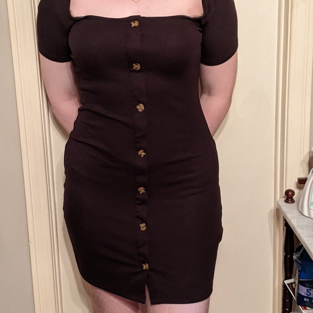 Flattering Black Dress